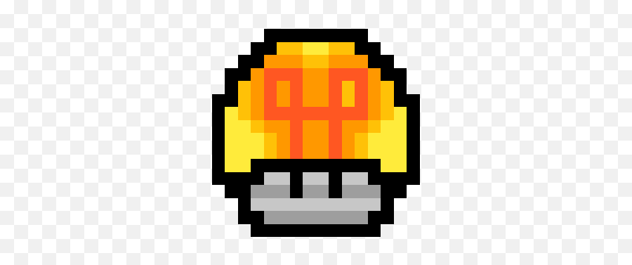 Pixilart - Pixel Art Toad Mario Emoji,Lightbulb Emoji