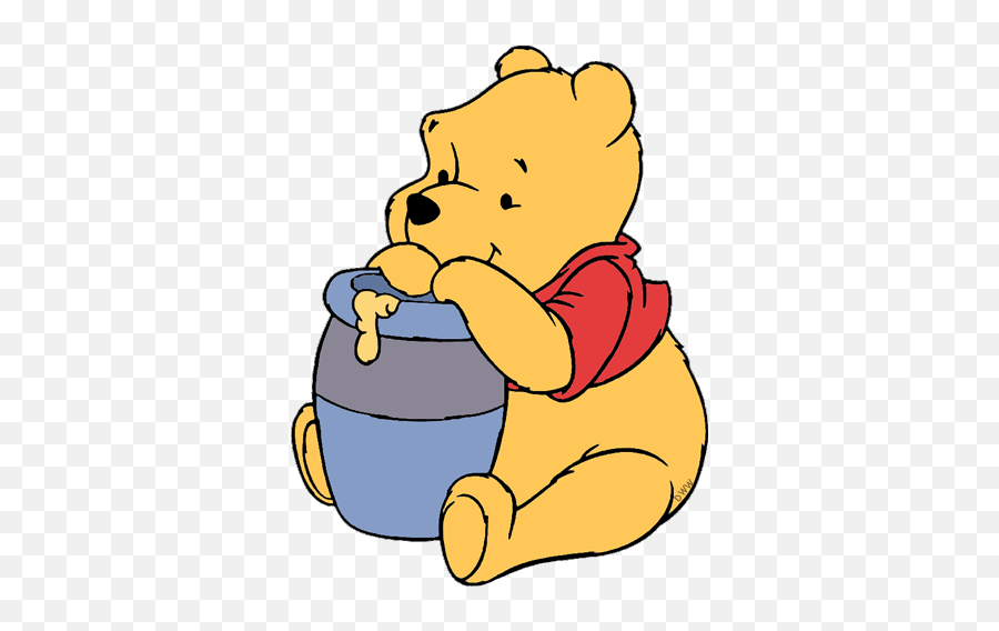 Pin By Madisen Quinn On Pooh Bear Cute Winnie The Pooh - Winnie The Pooh With Honey Pot Emoji,Wakanda Emoji