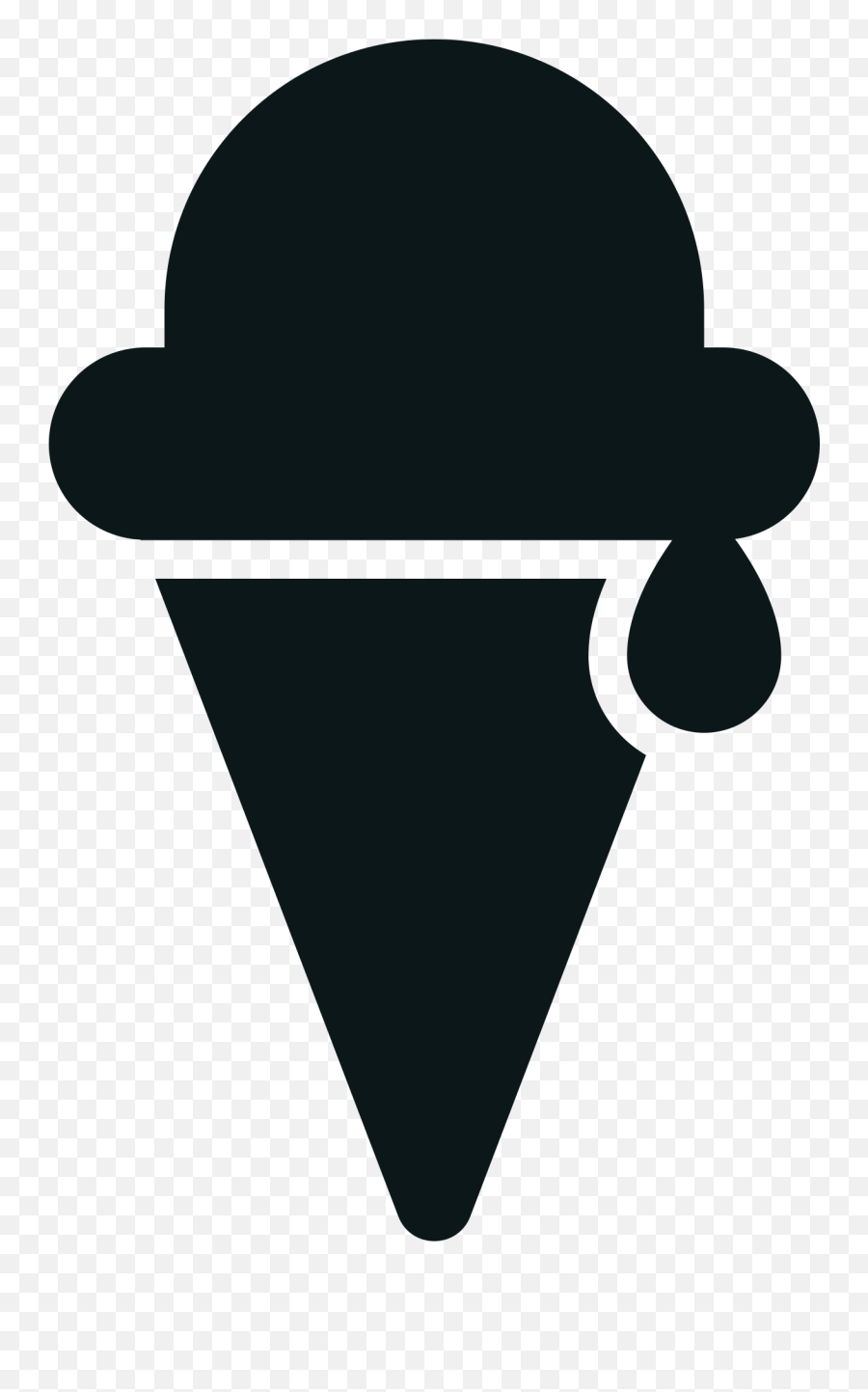 Cone Clipart Melted - Png Download Full Size Clipart Clip Art Emoji,Traffic Cone Emoji