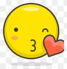 014 - Face Blowing A Kiss Emoji,Kiss Emoji
