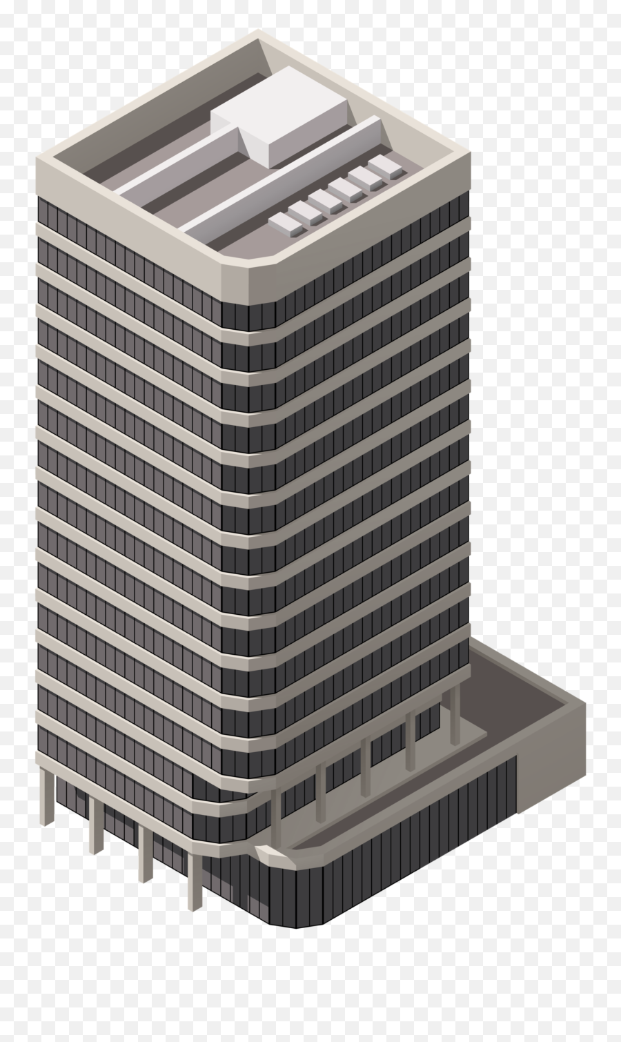 Skyscraper House Freetoedit - Big Building Cartoon Emoji,Skyscraper Emoji