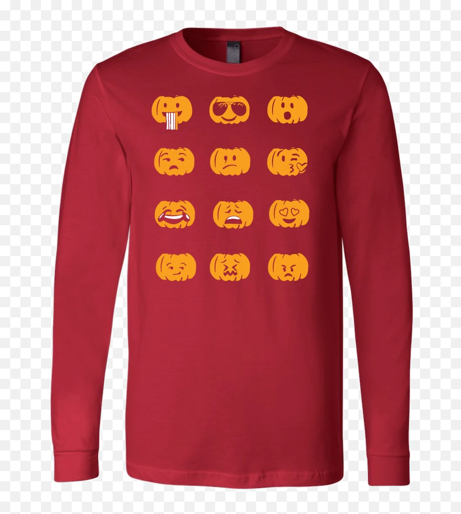 Men Long Sleeve T Shirt - Printer Emoji,Emoji Long Sleeve Shirt