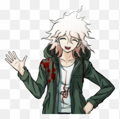 Antihero Anonydraft Mafia Game Over - Page 44 Nagito Komaeda Transparent Sprite Emoji