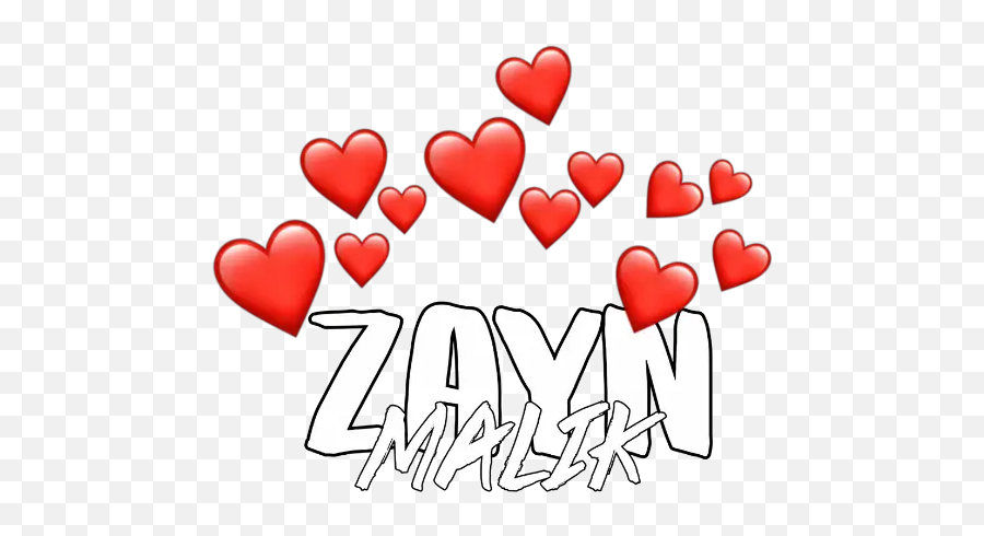 Zayn Malik 2 Stickers For Whatsapp - Transparent Background Love Emoji Png,Kermit Heart Emoji Meme