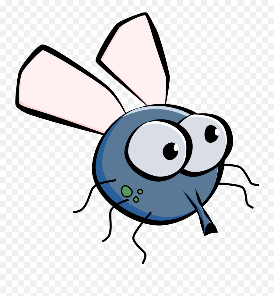Crazy Clipart Bee Crazy Bee Transparent Free For Download - Cartoon Fly Clipart Emoji,Possum Emoji