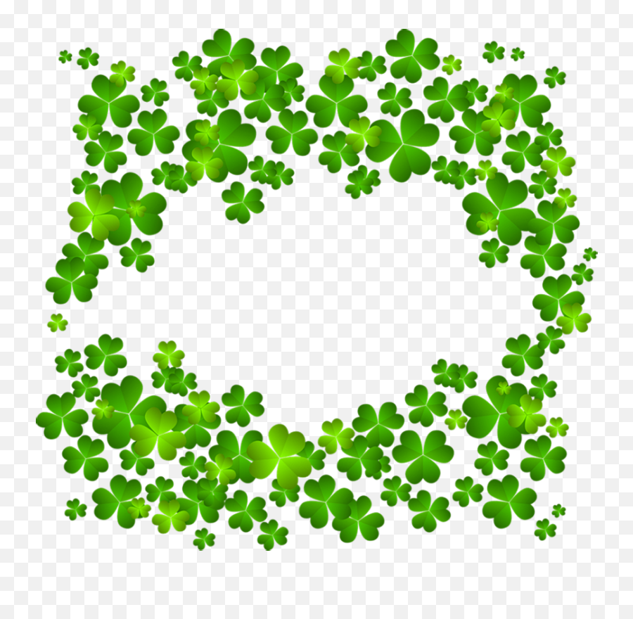Irish Shamrock Decor Png Clipart - Clip Art Emoji,Irish Flag Emoji