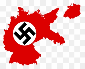 Germany Clipart Map 1933 Germany Map - Nazi Germany Map Transparent Emoji,Nazi Flag Emoji