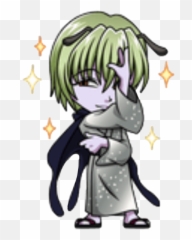 hxh shaiapouf chibi Sticker by Stinky - Fictional Character Emoji