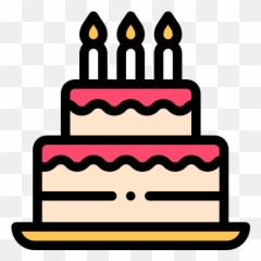 Birthday Cake Free Vector Icons - Geburtstagskuchen Emoji