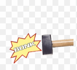Bonk Sticker - Hammer Gif Png Transparent Background Emoji