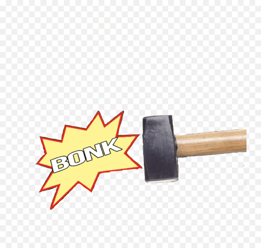 Bonk Sticker - Bonk Hammer Gif Png Transparent Background Emoji,Mallet Emoji