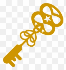 Treasure Key Vector Clip Art - Clipart Treasure Key Emoji,Treasure Chest Emoji
