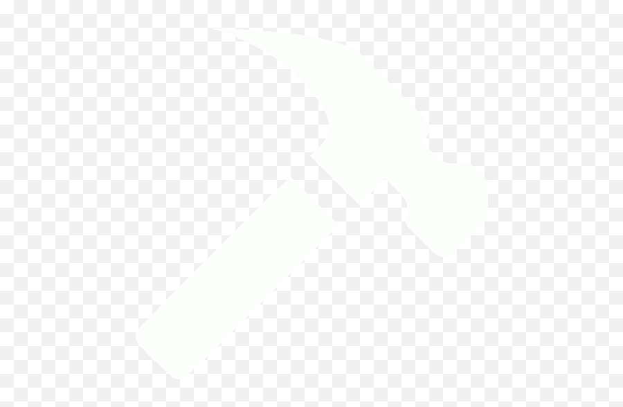 White Hammer Icon - Free White Hammer Icons White Hammer Icon Png Emoji,Hammer Emoticon