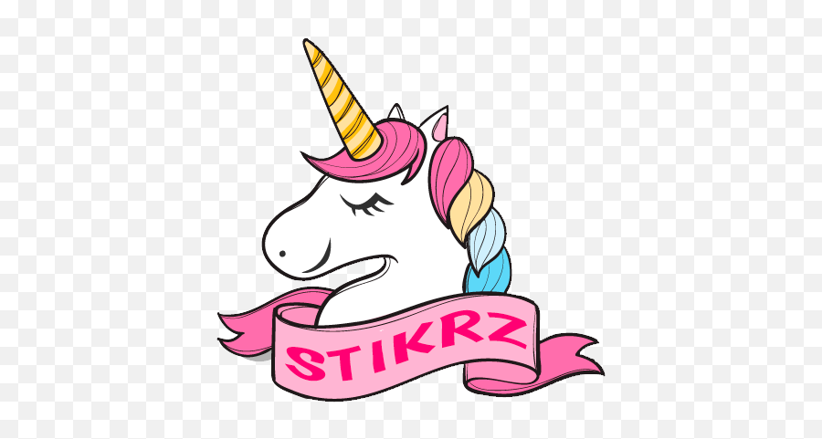 Unicorn Sticker Pack For Whatsapp - Clip Art Emoji,Unicorn Emoticons