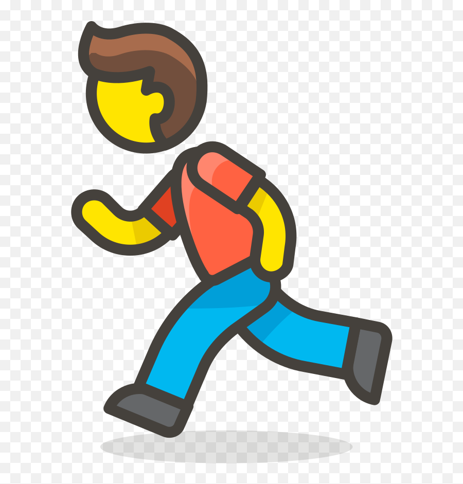 262 - Running Svg Animation Emoji,Man Emoji