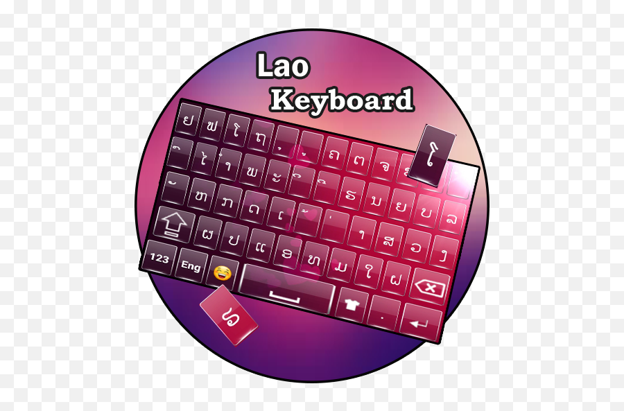 Laos Typing App - Number Emoji,Laos Flag Emoji