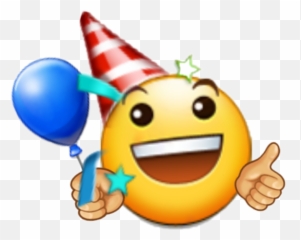 Clipart Birthday Emoji Picture - Happy Birthday Emoji Stickers,Birthday Emoji