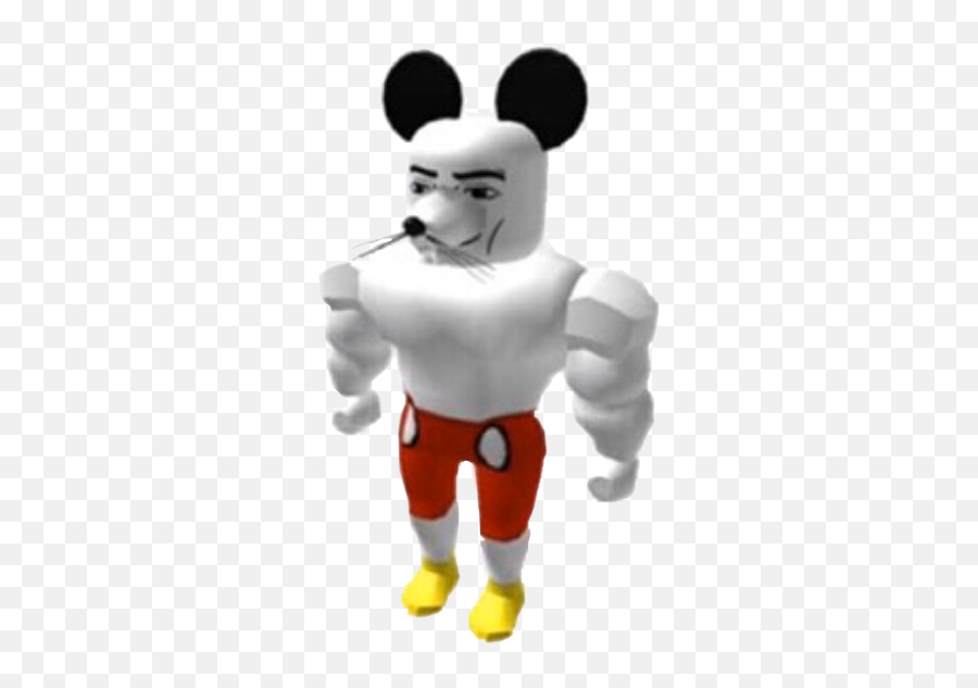 Roblox Mickeymouse Buff Freetoedit - Figurine Emoji,Juggling Emoji