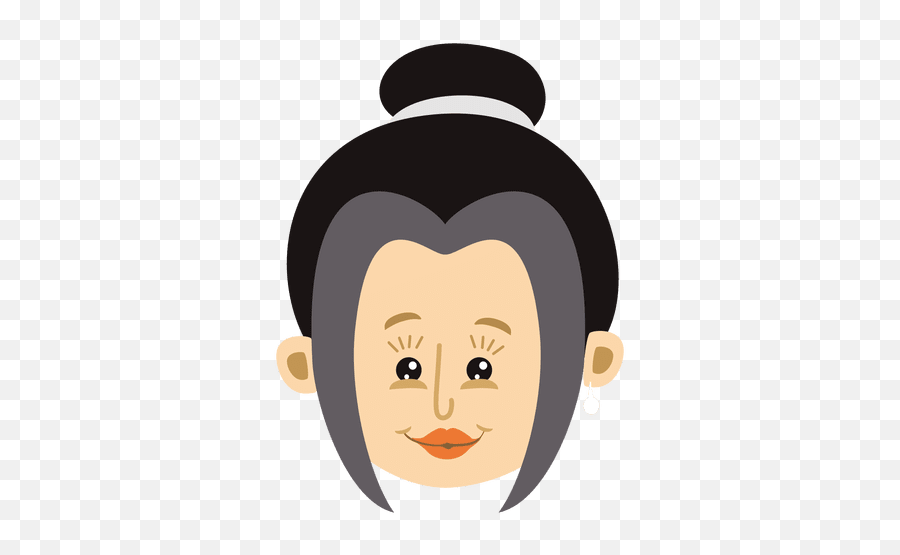 Dibujos Animados De Mujer Japonesa - Mulher Oriental Clip Art Emoji,Emoji Japones