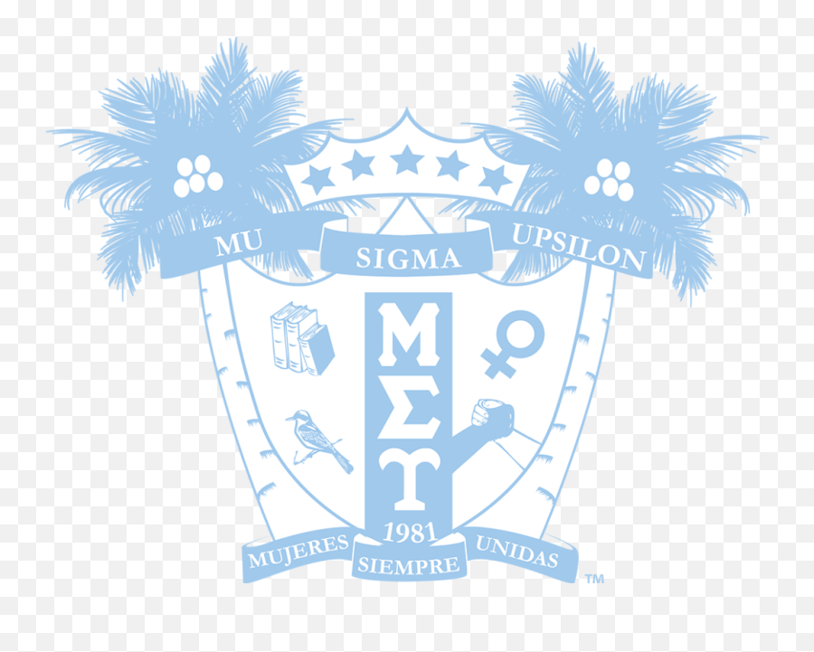 Clipart Bow Sorority Transparent - Mu Sigma Upsilon Sorority Incorporated Emoji,Sigma Emoji