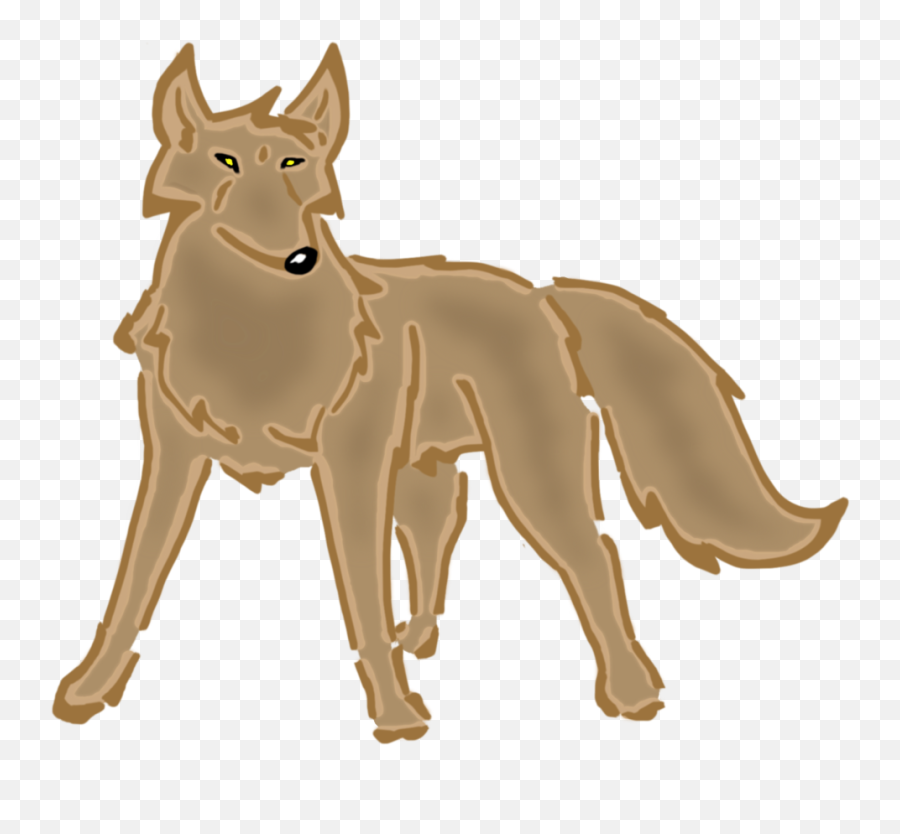 Wolf Clipart - Wolf Clipart Transparent Png Emoji,Wolf Emoji Png