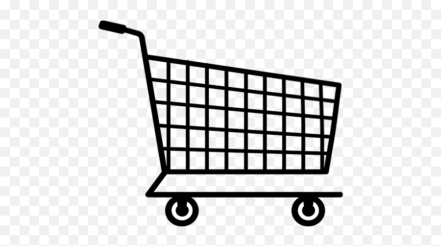 Grocery Store Cart Clipart - Transparent Background Shopping Cart Clipart Emoji,Emoji Shopping Cart