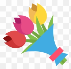Emojione 1f490 - Good And Bad Smell Emoji,Plant Emoji