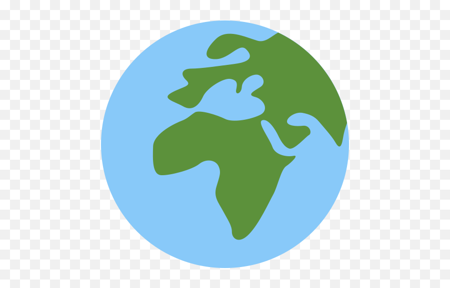 Globe Showing Europe - Emoji,Earth Emoji