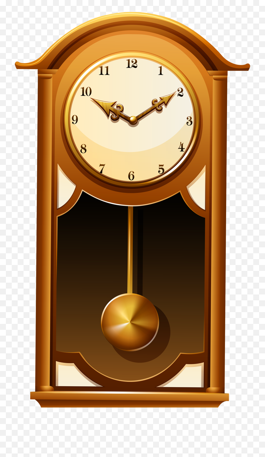 Mantel Clock Clipart - Wall Clock Clipart Emoji,Clock Emoji Png