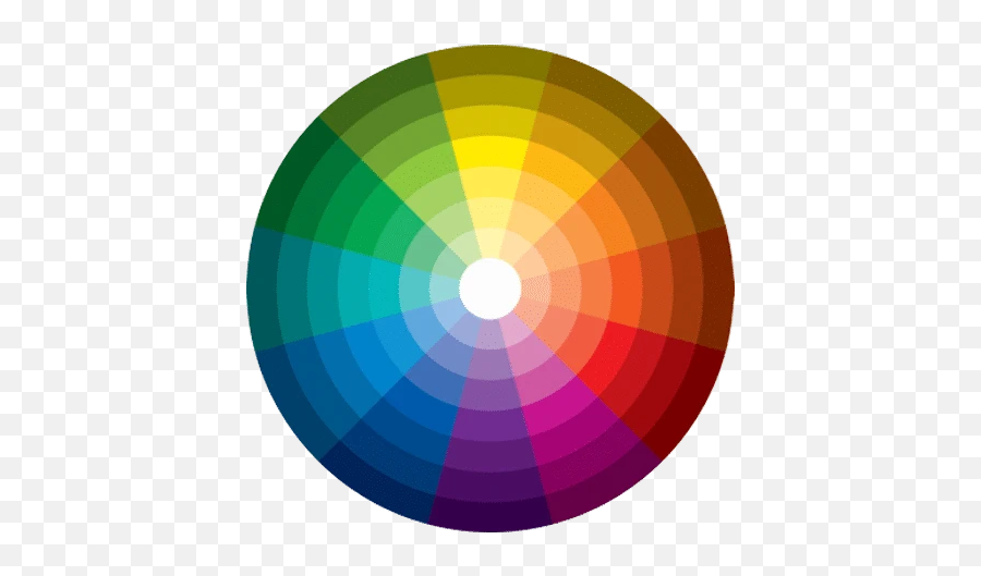 Colour Theory In The Creative Classroom - Monochromatic Green Color Wheel Emoji,Colours That Represent Emotions
