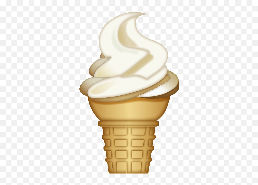Soft Ice Cream - Soft Ice Cream Emoji,Ice Cream Cone Emoji