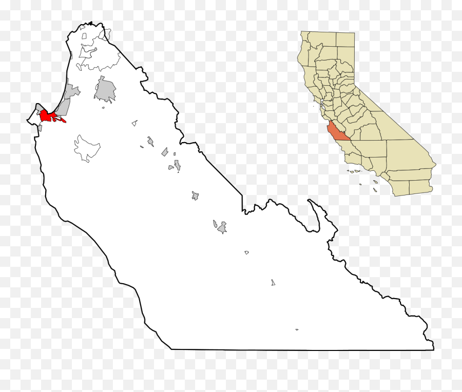 Monterey County California Incorporated And - County California Emoji,California Emoji