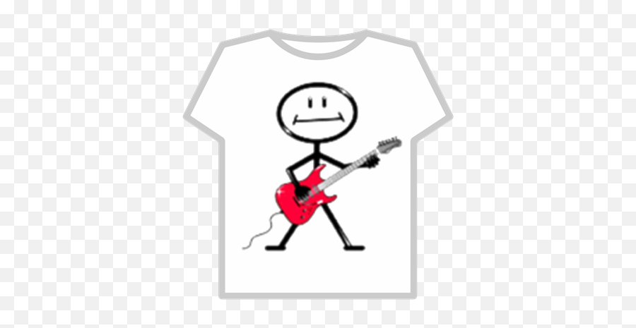 Stick Figure Playing Guitar - Stick Figure Actor Emoji,Guitar Emoticon