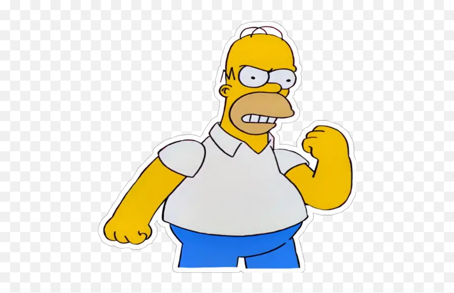 Homer Simpson Stickers For Whatsapp - Cartoon Emoji,Simpson Emoji