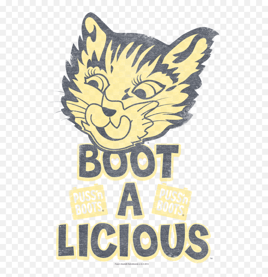 Puss N Boots Boot A Licious T - Illustration Emoji,Cat Boots Emoji