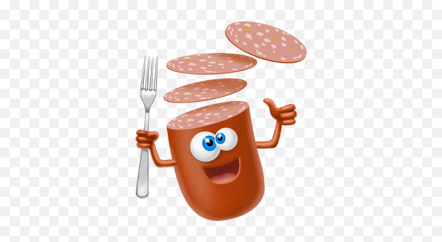 Gifs Divertidos Food Cartoon Food Humor Food Clipart - Sausage Emoji,Salami Emoji