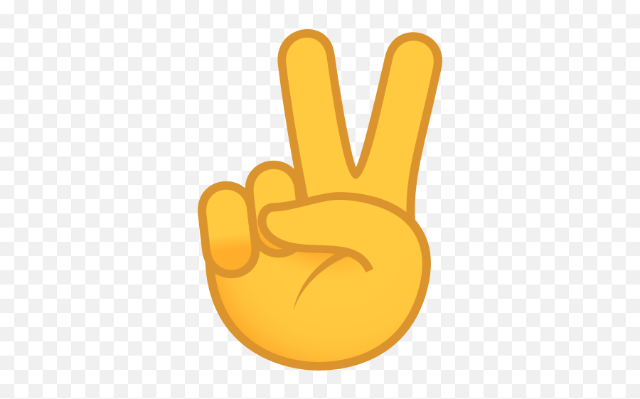 Emoji Victory Hand To - Victory Emoji,Hand Emojis