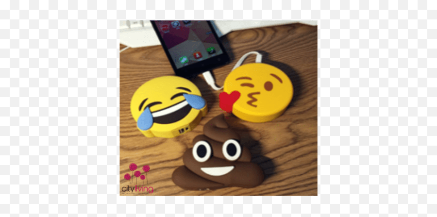 Chargers - Power Bank Smiley Emoji,Power Emoji