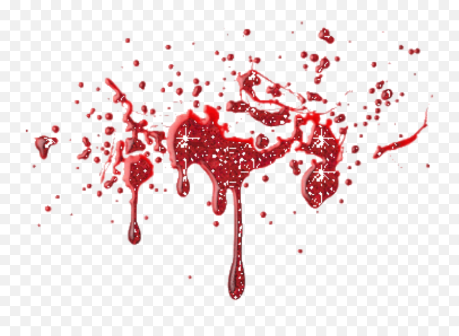 Blood Horror Gore Goth Punk Sticker By Bby B - Blood Drops Png Emoji,Blood Type B Emoji