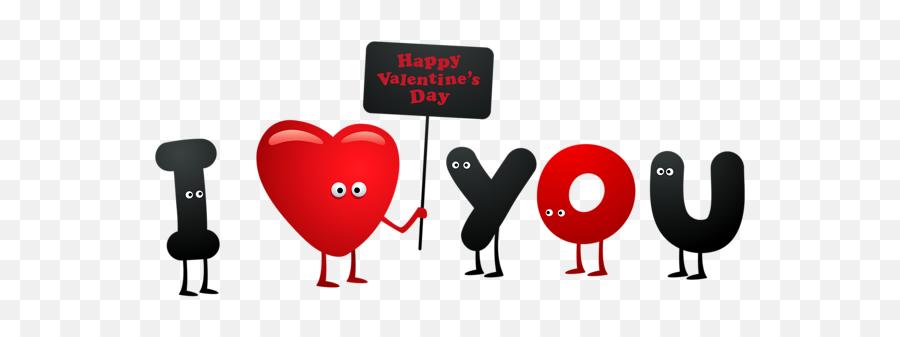 Happy Valentines Day Png - Clipart I Love You Png Emoji,Emoji Valentine Cards