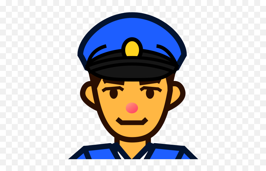 Police Clipart Emoji Picture - Mario Mushroom Vector 2d,Emoji Lights