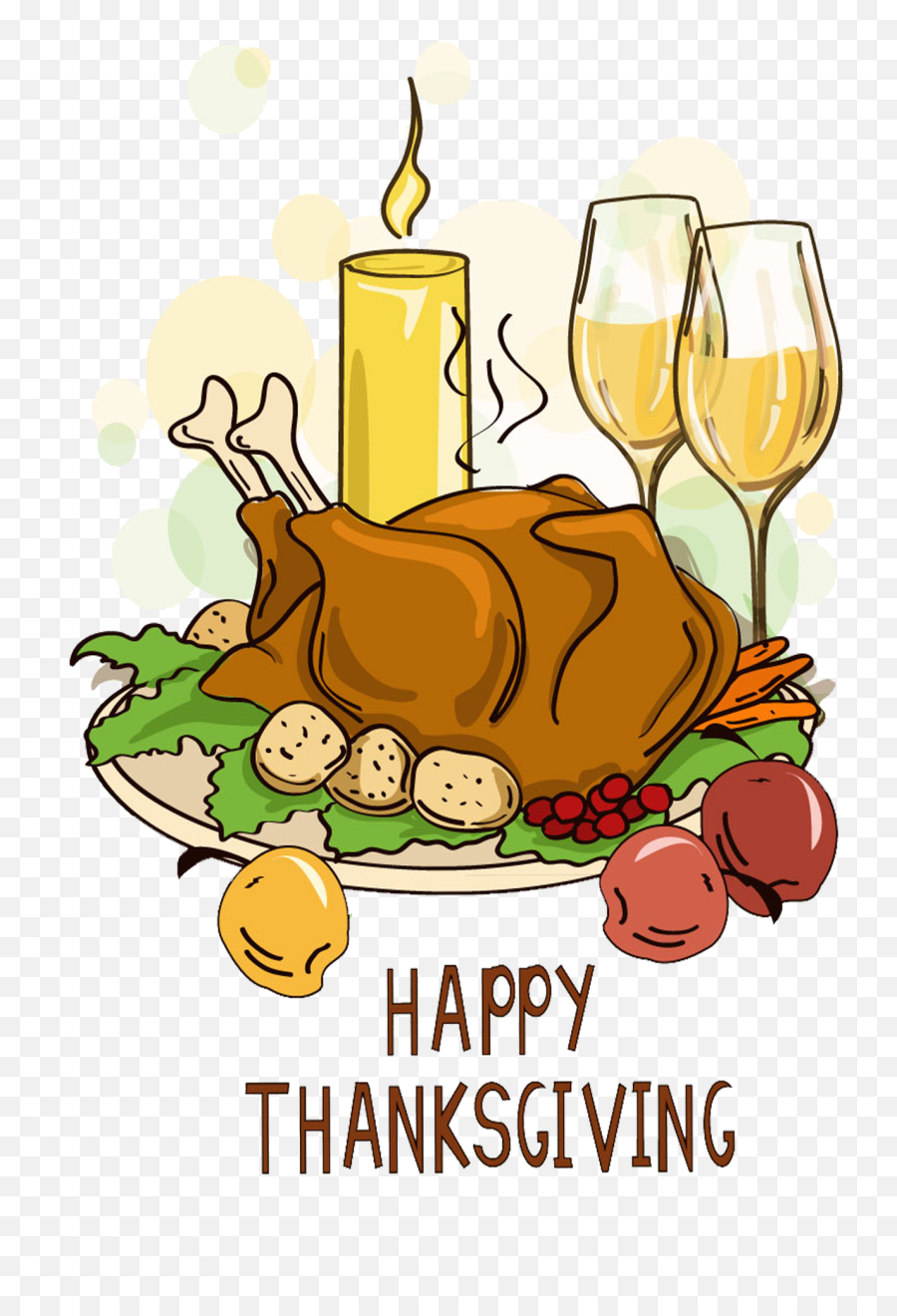 Happy Thanksgiving Dinner Transparent Emoji,Happy Thanksgiving Emoji