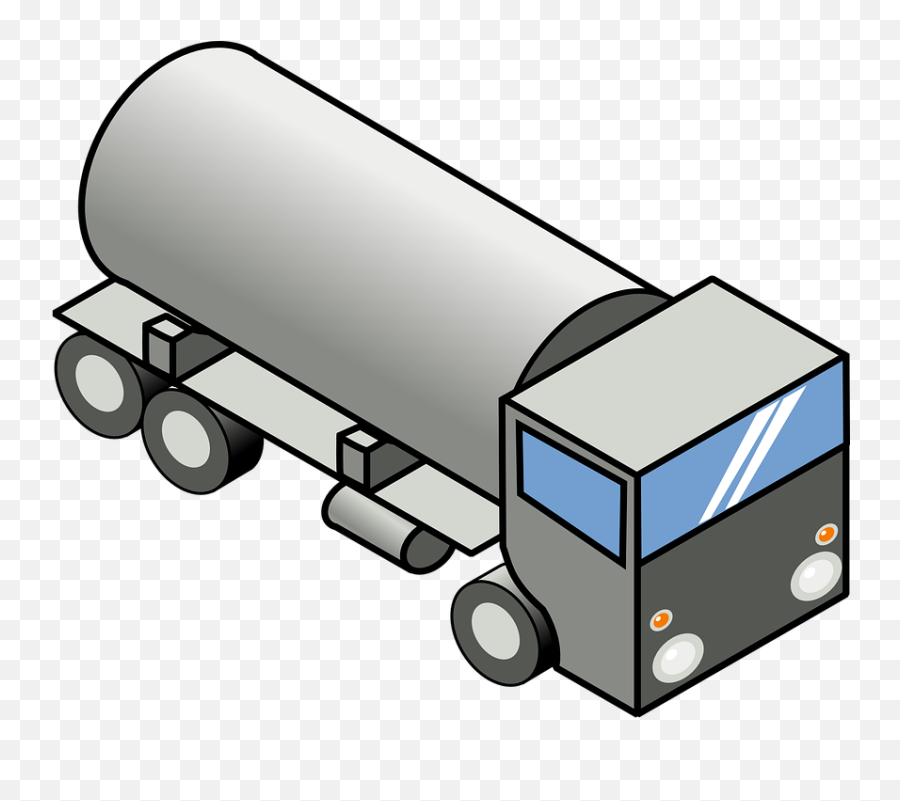 Truck Trailer Fuel - Tanker Clipart Emoji,Firetruck Emoji