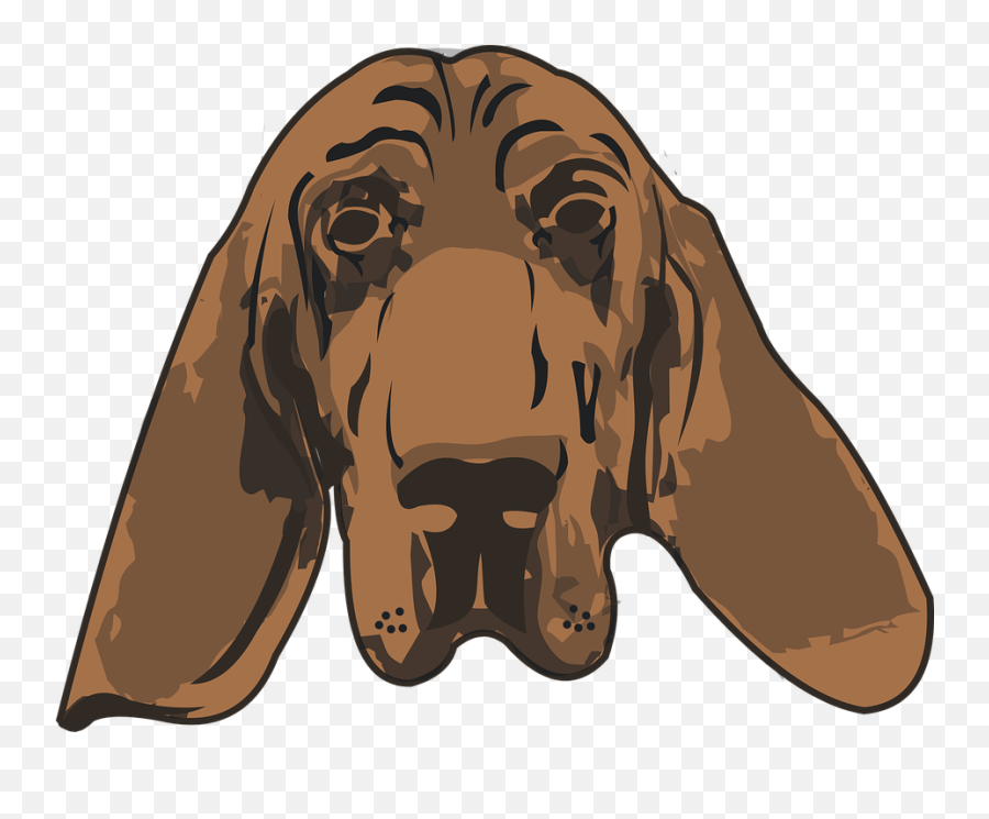 Free Hound Dog Illustrations - Transparent Bloodhound Emoji,Eye Rolling Emoji Android
