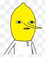 Lemongrab 2 - Adventure Time Earl Of Lemongrab Emoji,Candy Face Lemon Pig Emoji