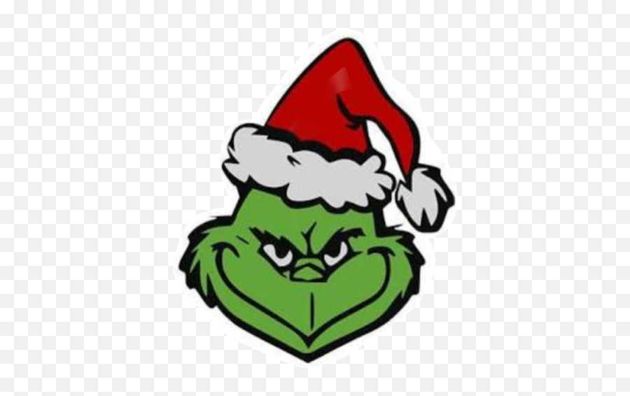 Grinch - Christmas Grinch Face Clipart Emoji,Grinch Emoji