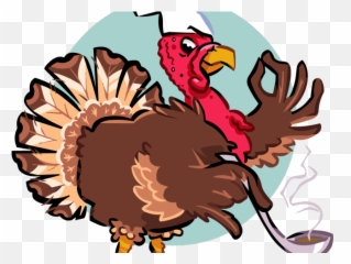 Turkey Clipart Heart - Happy Thanksgiving Funny Emoji