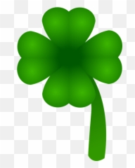 Luck Shamrock Charm - St Patrick Flower Emoji,Plant Emoji