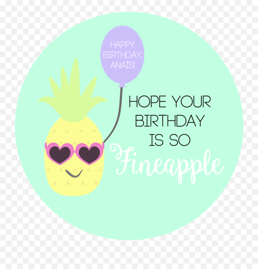 Download One Of My Friends Has A Thing - Circle Emoji,Pineapple Emoji