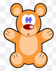 Surprised bear clipart Free download Creazilla - Teddy Bear Emoji